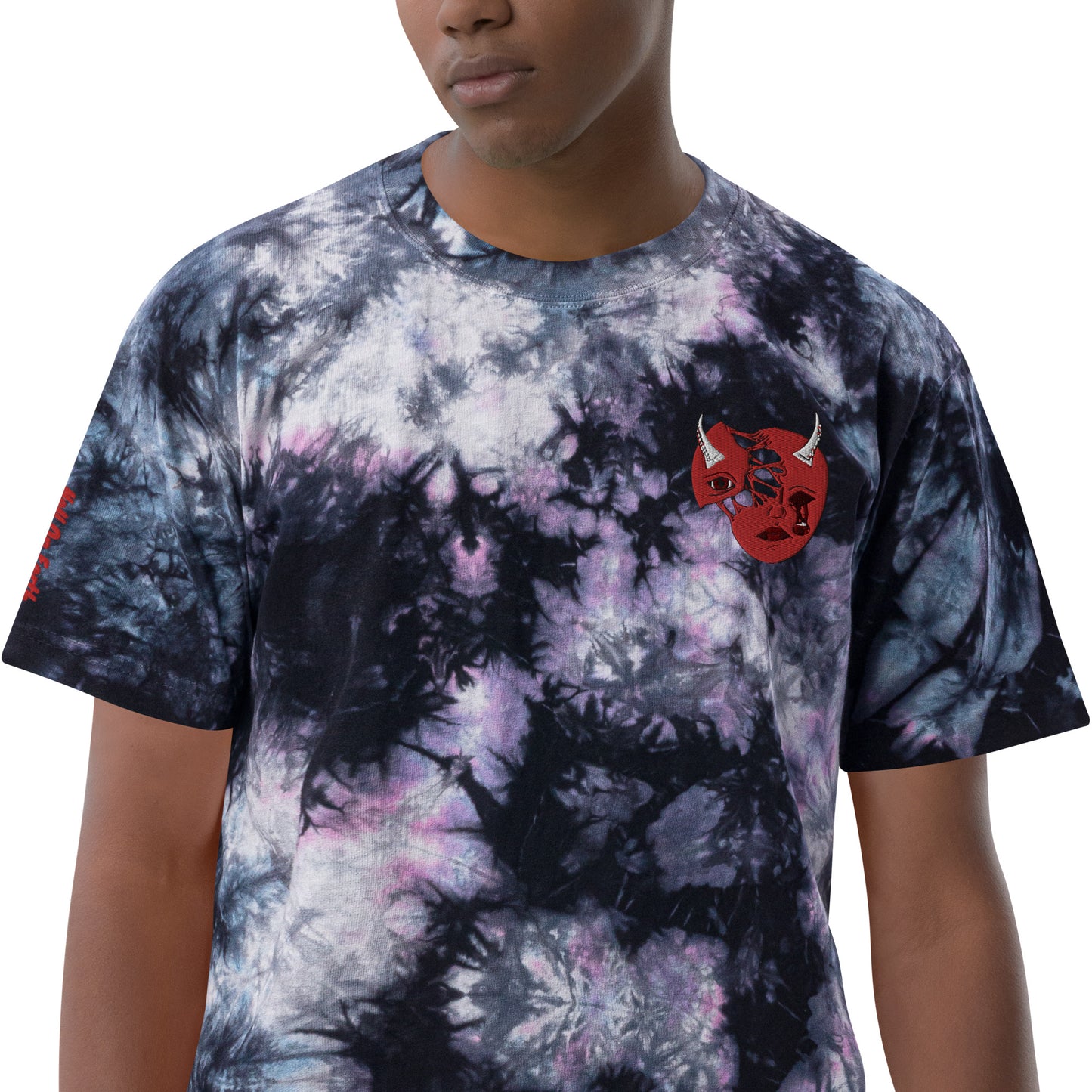 Tie-dye Headache t-shirt