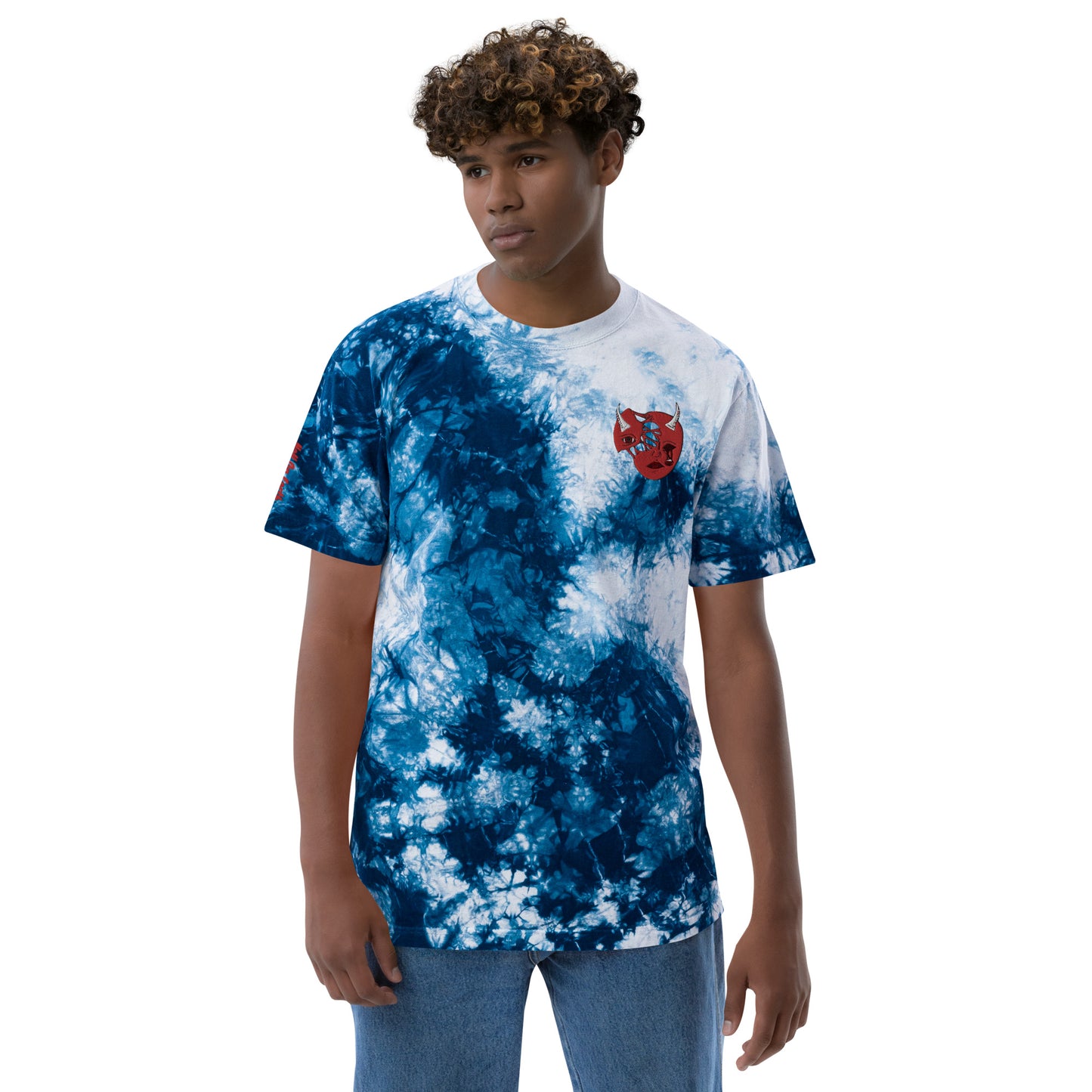 Tie-dye Headache t-shirt