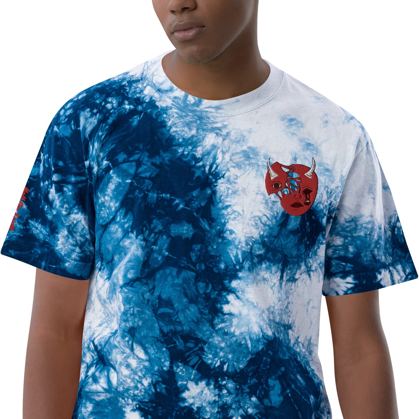 Tie-dye Headache t-shirt